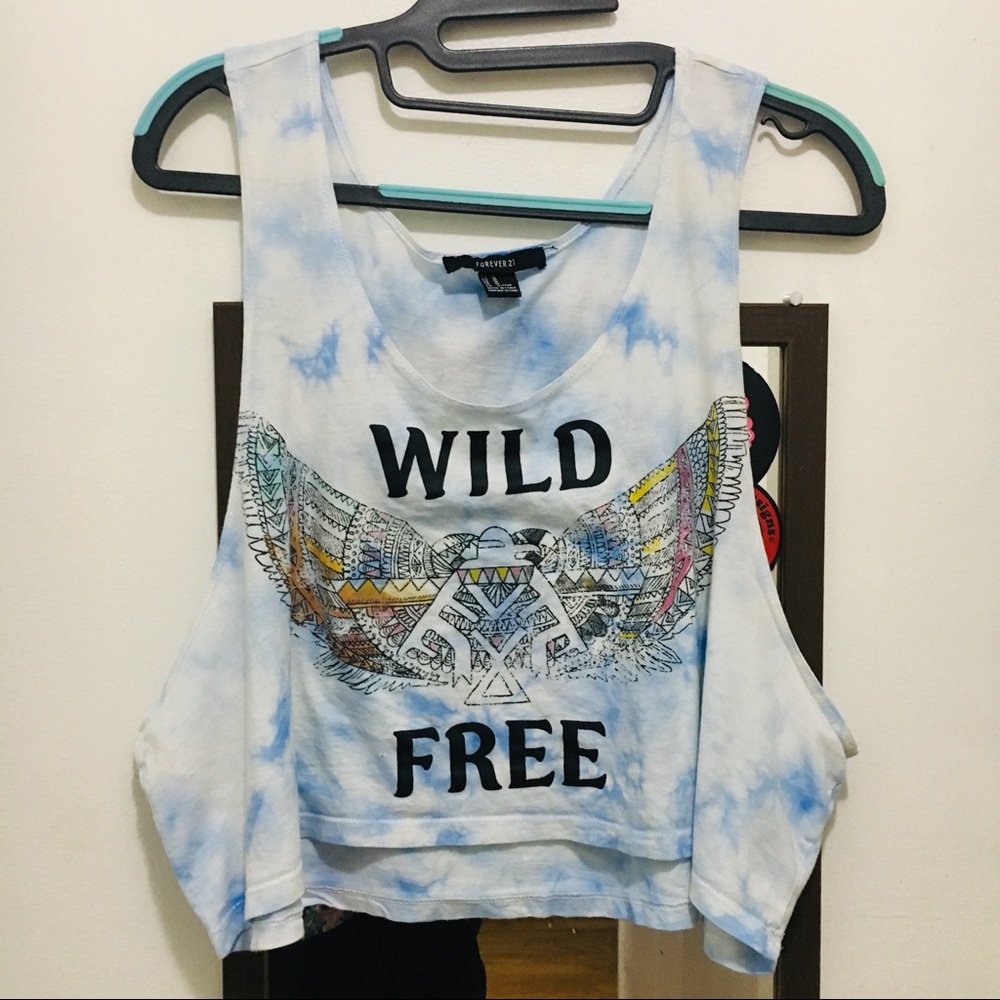 HP🎉🌹3/$15 Wild Free Tribal Tie Dye Hippie Crop